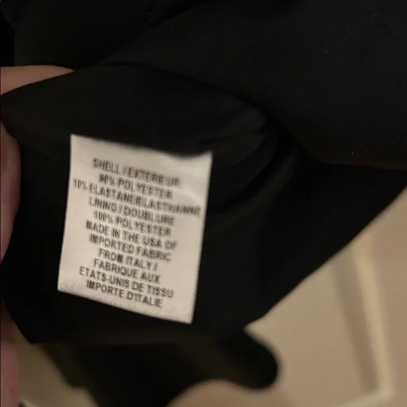 Milly Women's Bell Sleeve Black top size 2 - Picture 9 of 13